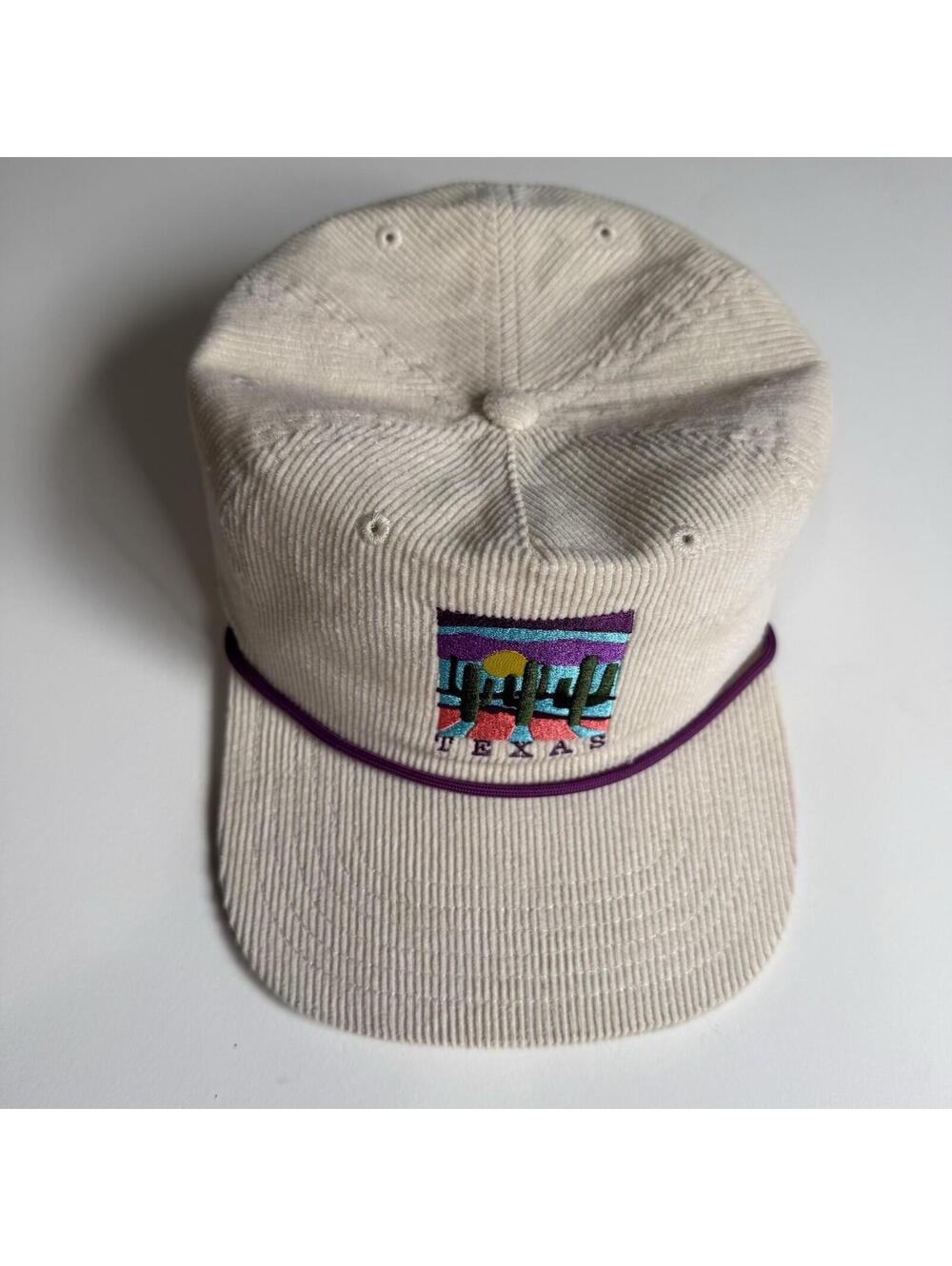 Vintage Texas Corduroy Snapback One Size Mighty Fine Men’s